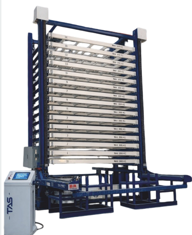 SHEET METAL VERTICAL STORAGE SYSTEM